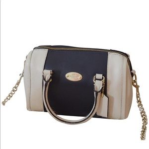 Coach Blue-and-White Unique Cross Body Bag